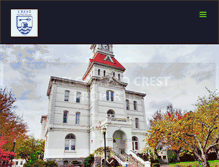 Tablet Screenshot of crest-properties.com